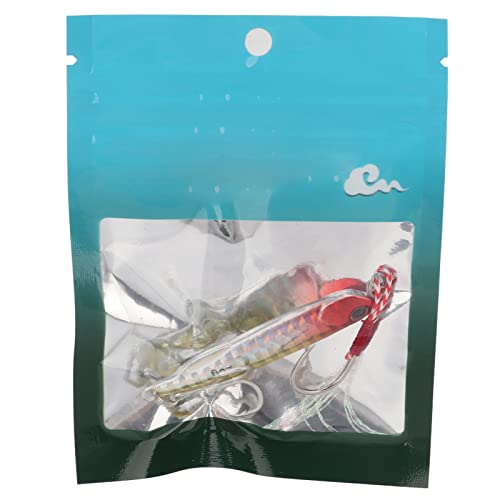 Kunstaas, 20g dubbele haken vissen lokken metaal draagbaar voor meer - Image 7