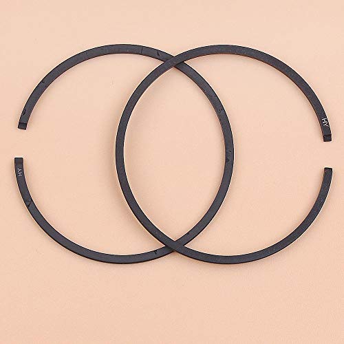 Luxuypon 2pcs/lot 35mm x 1.2mm Piston Rings Fit for Chainsaw Trimmer Brush Cutter Mower Replacement Spare Part