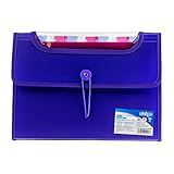 VFILE STRIGO A4 Mallette avec 12 intercalaires Violet