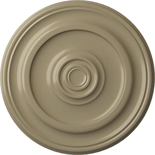23 5/8"OD x 1 3/4"P Kepler Traditional Ceiling Medallion (for Canopies up to 5 1/4"), Hand-Painted Gobi Desert