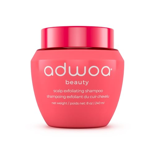 Image of adwoa beauty Scalp Exfoliating Shampoo – Melonberry™ | Biotic Cleanser for Curly & Coily Hair | Salt-Based, Butter-Free, Vegan, 8oz
