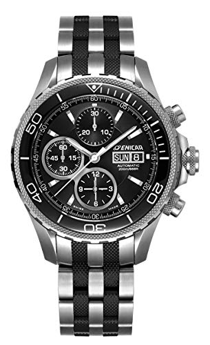 Enicar Men's Sherpa Swiss Automatic Chronograph Watch (Model No.: 3268-51-328aCMBB)
