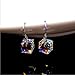 YUIP Cat Eye Jewels Para Mujeres Pendientes de Azucar Pendientes Colgantes Cube...