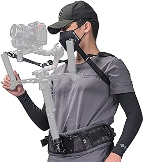 TILTA Lightweight Gimbal Support Vest for DJI Ronin RS2, RSC2, RS3 and RS3 Pro with Height Adjustable Adapter GSS-T04