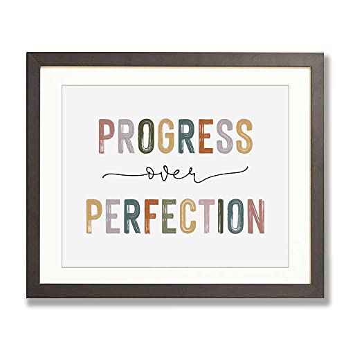Progress Over Perfection Print, Classroom Decor, Kids Motivational, Inspirational Office Decor, Kid's Room Decor, Teacher Gift, Boho Classroom Wall Art, Unframed (8X10 INCH) - Image 5