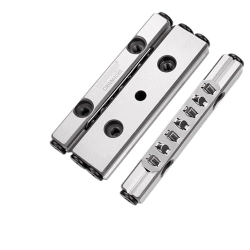 Rail de guidage CRWM4-400 antichoc en acier inoxydable triple rangée de rouleaux