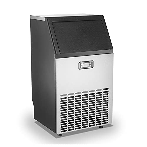 Freestanding Ice Maker Stainless Steel CommercialUnder Counter