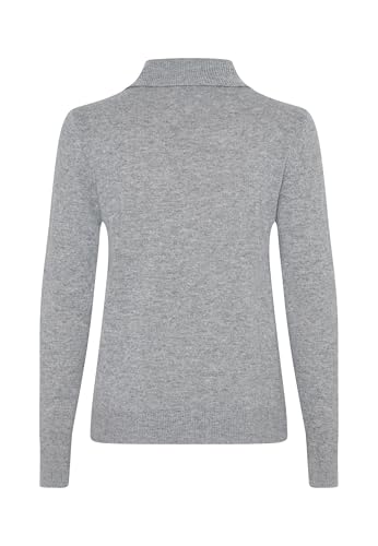 Image of Style & Republic Women's 100% Cashmere Slim Turtleneck Pullover Sweater | Classic Fit, Premium Knit Jumper, Ultra Soft Feel, Lightweight Warmth, Naturally Breathe, Easy Layering, Autumn Winter Spring