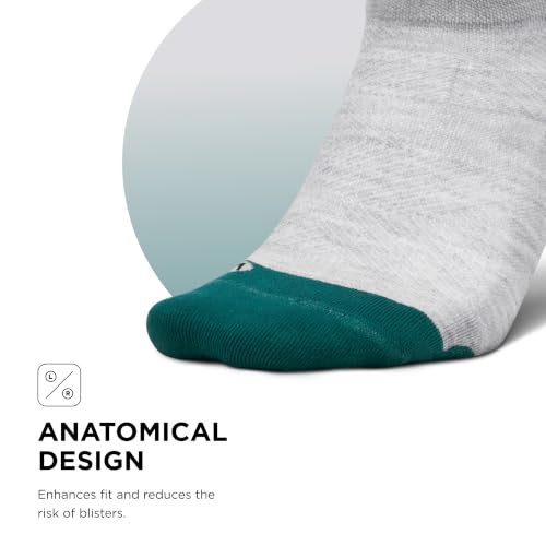 Image of Feetures Elite Max Cushion No Show Tab - Running Socks for Men & Women, Athletic Compression Socks, Moisture Wicking