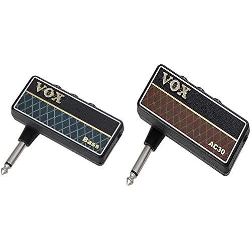 Vox Ampli AP2-BS AmPlug V2 Bass & Ampli AP2-AC AmPlug V2 AC30 Noir/Marron - Les Beatles, Paul McCartney, John Lennon, RIngo Starr, George Harrison Vox Ampli AP2-BS AmPlug V2 Bass & Ampli AP2-AC AmPlug V2 AC30 Noir/Marron