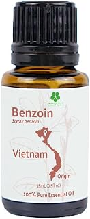 Benzoin Essential Oil - Direct from Malagassi Essential Oils - Pure Natural Benzoin Oil for Skin, Body, and Aromatherapy (15ml)