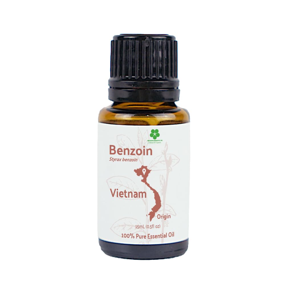 Nature Packaged Benzoin Essential Oil - Direct from Malagassi Essential Oils - Pure Natural Benzoin Oil for Skin, Body, and Aromatherapy (15ml)