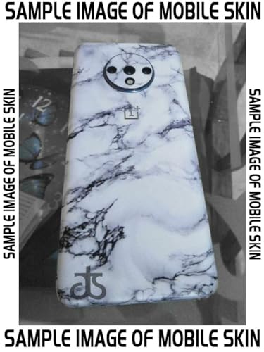 Image of AtOdds - Full Body Back Screen Guard Protector Film - Lamination Wrap Skin Sticker Compatible with REDMI 12 (5G) | Scratchproof Matte Finish (Design - Marble)