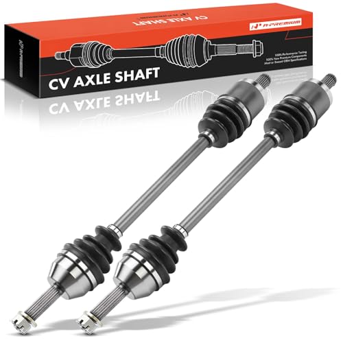 A-Premium Pair (2) Front CV Axle Shaft Assembly Compatible with Polaris Ranger 500/700/Crew 700/XP 700, 2008, Left and Right, Replace# 1332467