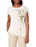 T-Shirt ESPRIT Damen 061EE1K327 T-Shirt, Off White (110), M