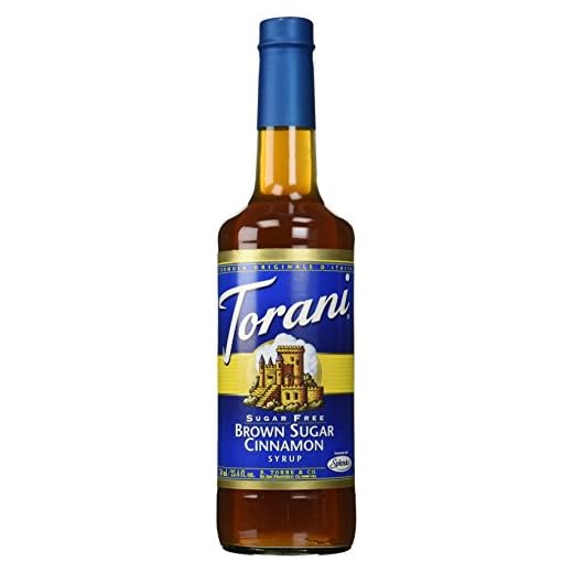 Torani Brown Sugar Cinnamon Syrup Sugar Free 25.4 Fl Oz (Pack of 1)