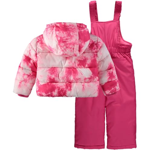 Image of Rothschild Girls' Ski Jacket and Snowbib Snowsuit Set