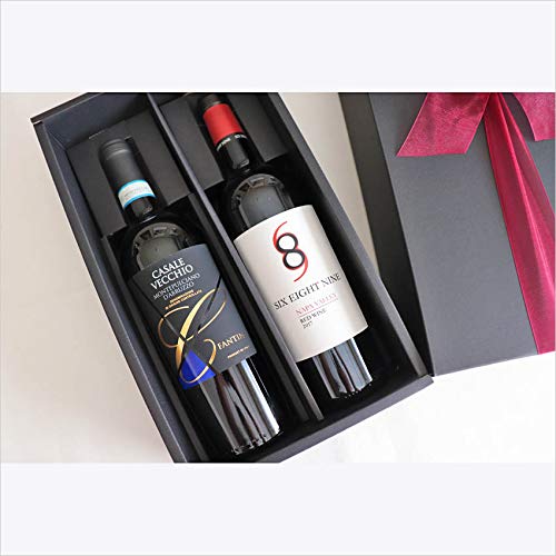 Amazon.co.jp: 赤 ワイン 2本 セット ギフト【赤ワイン/689 シックス