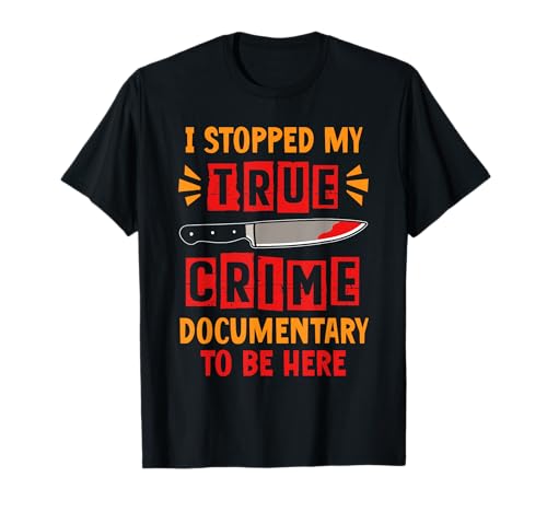 Funny Mystery True Crime Tee
