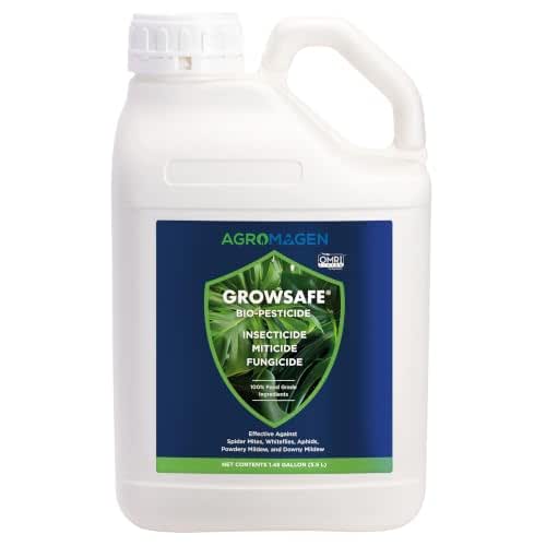 AgroMagen GrowSafe Bio-Pesticide – Natural & Organic Miticide, Fungicide &