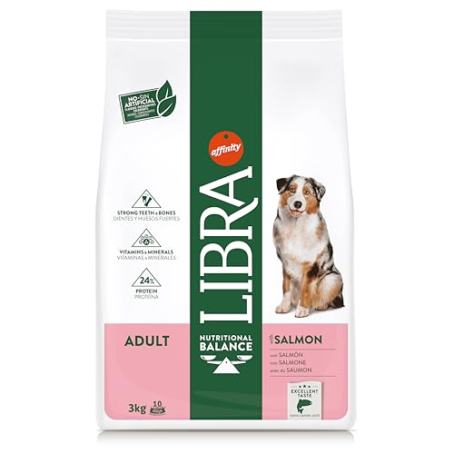 Libra - Pienso para Perros Adultos pequeños, medianos y Grandes salmón