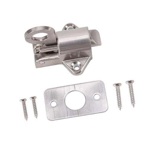 Verriegelungsschloss aus,Tür- und Fensterbeschläge und Schlösser Türriegel Tür- und Fensterbeschläge und Schlösser Türriegel Zinklegierung,Fenstertor-Sicherheitszugring Federschlag-Türriegel