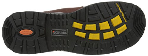 Rockport Womens Brown Wp Leather 6In Work Boots More Energy Comp Toe 10 W #TOP3