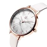 SK Minimalist Armbanduhr Damen Ultra-flach Elegant – Bild 2