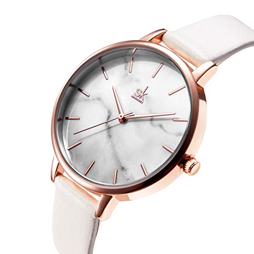 SK Minimalist Armbanduhr Damen Ultra-flach Elegant – Bild 3