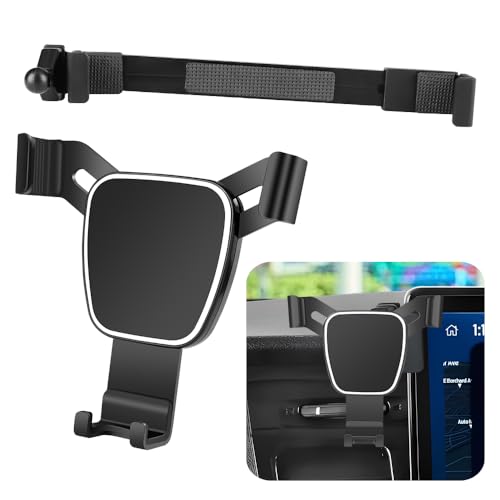 Car Phone Holder For Ford E-Transit 2022 2023 2024 2025 2026,Transit Passenger Van XLT 2023-2026【Only 12-inch screen】 Auto Accessories Interior Decoration dash board Mobile Cell Phone Mount case