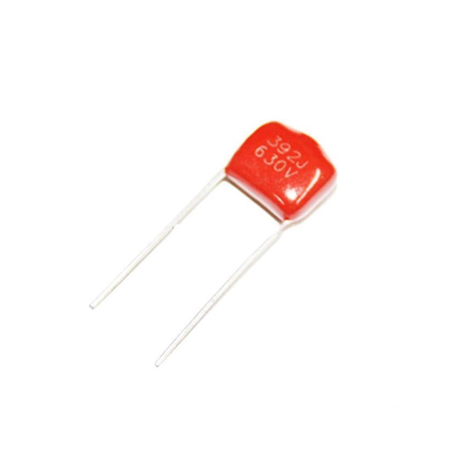 Condensateur CBB22 3.9nF 630V pour circuit imprimé pas 10mm metallise