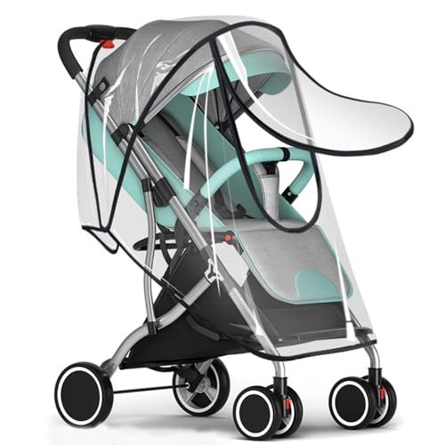 Regenschutz Kinderwagen, Universal Buggy Regenschutz, Regenverdeck für...