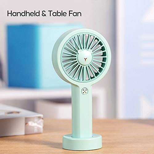 Kiaya Ventilador de mão Mini Mesa Portátil Ventilador USB Forma de Urso Bonito 3 Engrenagens Ajustáv