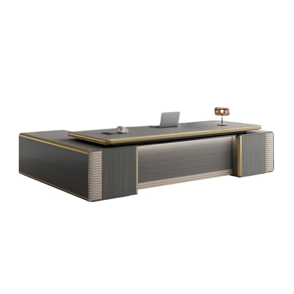 CHICKEN Computer Desk Boss Desk Office Modern Executive Aluminum Alloy Standing Desk