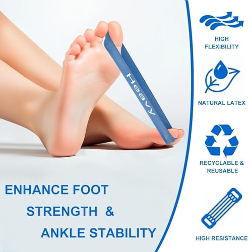 Image of Toe Stretcher Bands for Bunions, Bunion Corrector Bands for Women and Men with Big Yoga Toe, 5 Set of Foot Toe Stretcher Resistance Bands for Bunion Relief