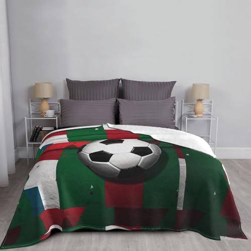 Couverture en flanelle foot italien douce pour lit et canapé - 6