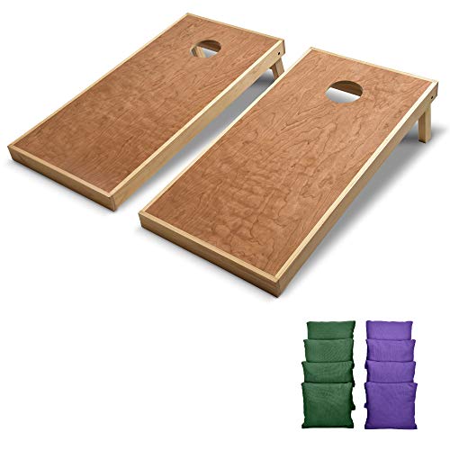 Image of GoSports 4 ft x 2 ft Commercial Grade Cornhole Boards Set