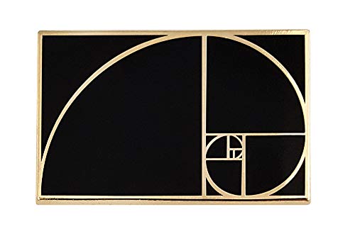 Pinsanity Golden Ratio Enamel Lapel Pin
