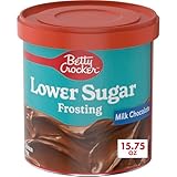 Betty Crocker Lower Sugar Frosting, Milk Chocolate Flavored, 15.75 oz (Grocery)