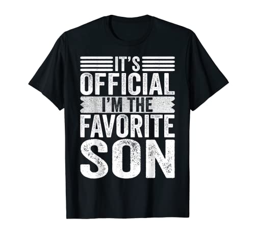 My Favorite Child Son Kids Adult Funny Family Humor Retro Camiseta