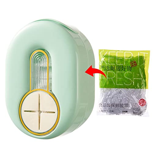 Caja de almacenamiento para bolsas de almacenamiento, fundas elásticas para cuencos, organizador de...