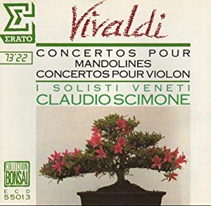 Vivaldi:Mandolin Ctos. [Audio CD] Antonio Vivaldi; Claudio Scimone and I Solsti Veneti