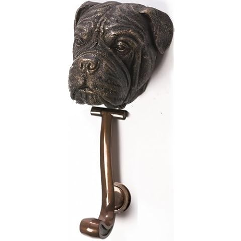 Black Country Metal Works Bull Mastiff Door Knocker Cover