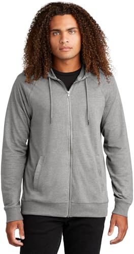 District Featherweight French Terry Full-Zip Hoodie Sweatshirt DT573