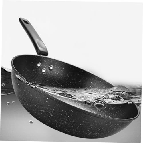 Wok pequeño con fondo de piedra Maifan y antiadherente miniatura 3