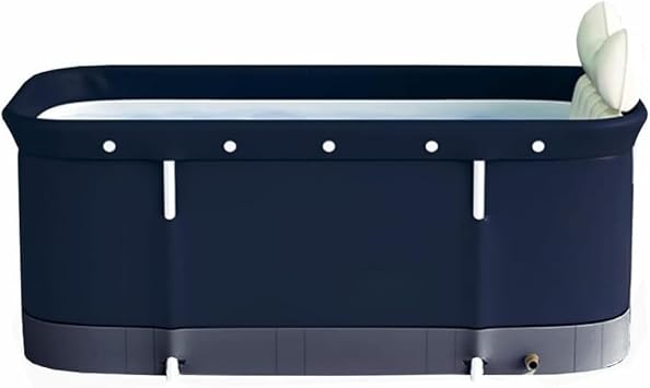 Internet Celebrity Portable Bathtub Large Home Spa Bath with Backrest Adult Folding Bathtub for Adults Home Kids Pool A