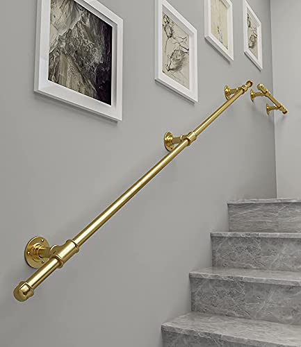 Rampe d'escalier extérieure en métal au design moderne et épuré 3m - 2
