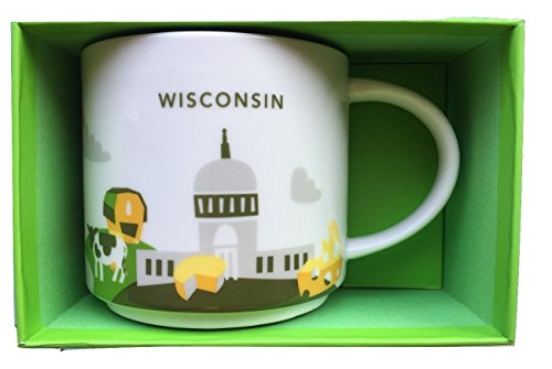 Starbucks Wisconsin Mug You Are Here Collection miniatura 1