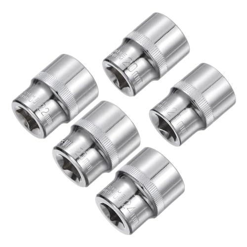 Douille 1/2 20mm à 24mm uxcell cliquet métrique 6 pans