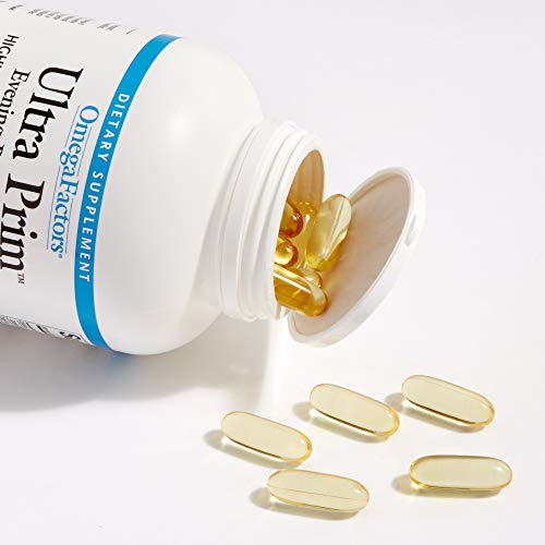 Omega Factors By Natural Factors, Ultra Prim Evening Primrose Oil, Promotes Women's And Immune Health With Omega-6 Gla, 240 Softgels (240 Servings) #TOP2
